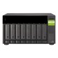 QNAP TL-D800C Boîtier de disques de stockage Boîtier disque dur/SSD Noir, Gris 2.5/3.5"