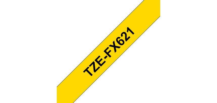 Brother TZe-FX621 - flexibele tape - 1 cassette(s) - Rol (0,9 cm x 8 m)