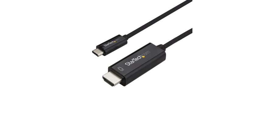 StarTech.com 3m USB-C auf HDMI Kabel - 4K bei 60Hz - Schwarz