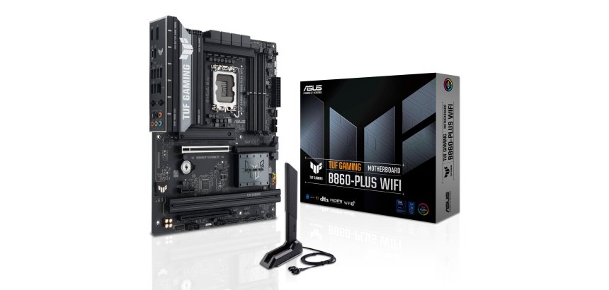 ASUS TUF GAMING B860-PLUS WIFI Intel B860 LGA 1851 (Socket V1) ATX