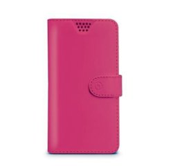 Celly Wally Unica mobile phone case 15.2 cm (6") Wallet case Fuchsia
