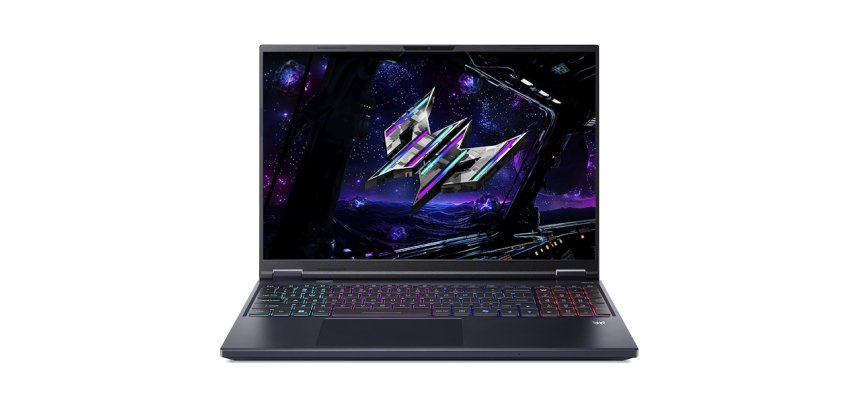 Acer Predator PHN16-73-78KS Intel Core Ultra 7 255HX Ordinateur portable 40,6 cm (16") WQXGA 32 Go DDR5-SDRAM 1 To SSD NVIDIA GeForce RTX 5070 Wi-Fi 6E (802.11ax) Windows 11 Home Noir