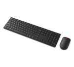 Lenovo 4X31S04830 tastiera Mouse incluso Casa/ufficio RF senza fili + Bluetooth Italiano Nero