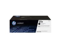 HP 25X - hoog rendement - zwart - origineel - LaserJet - tonercartridge (CF325X)