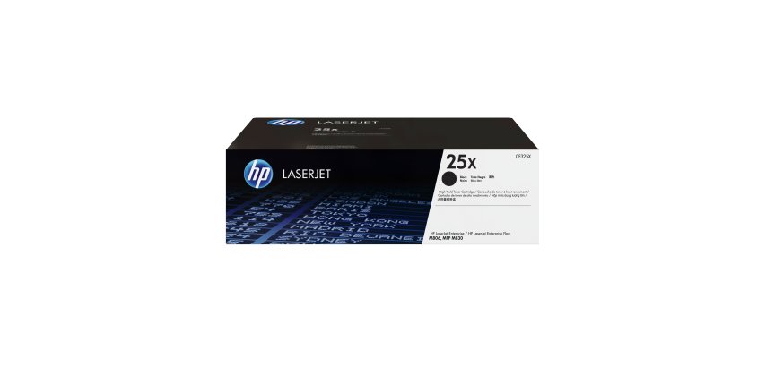 HP 25X - hoog rendement - zwart - origineel - LaserJet - tonercartridge (CF325X)