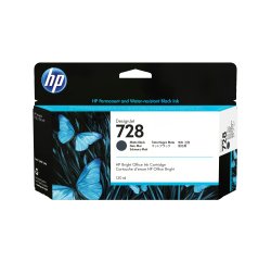 HP Cartuccia inchiostro nero opaco DesignJet 728 130 ml