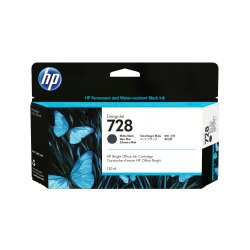 HP 728 130ml Matte Black DesignJet Ink Cartridge