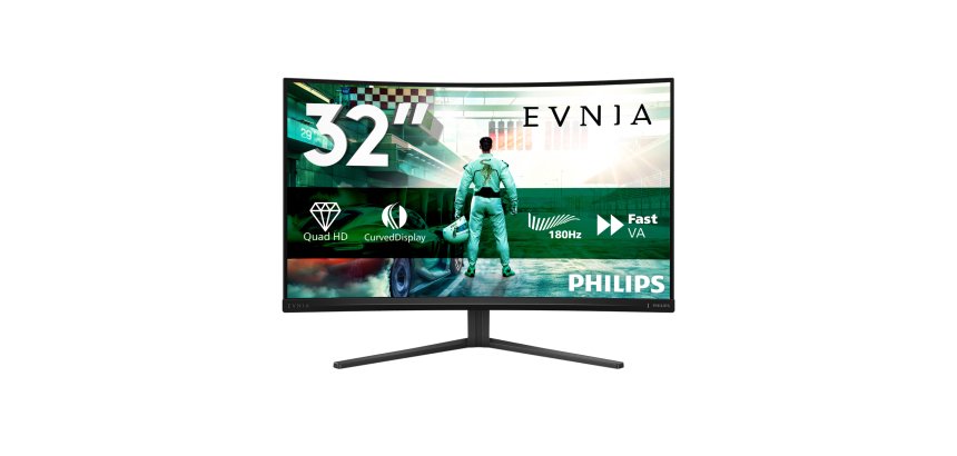 Philips Evnia 32M2C3500L/00 écran plat de PC 80 cm (31.5") 2560 x 1440 pixels Quad HD LCD Noir