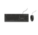 Trust Pack Teclado + Ratón USB Español Negro TKM-250