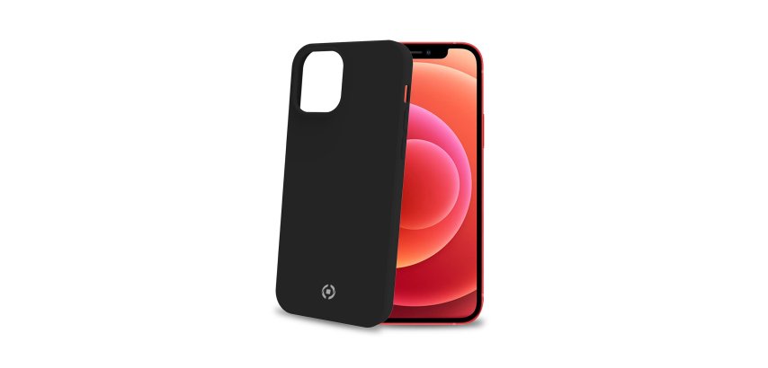 Celly Cromo custodia per cellulare 17 cm (6.7") Cover Nero