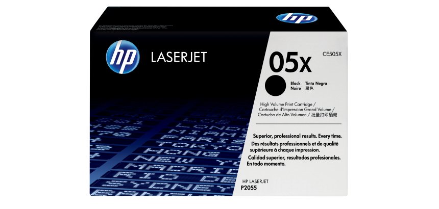 HP 05X toner LaserJet noir grande capacité authentique