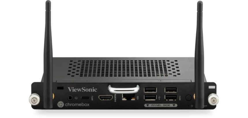Viewsonic VPC13-C33-G1 Slot-in PC Intel® Core™ i3 i3-1315U 8 Go DDR4-SDRAM 256 Go SSD ChromeOS Noir