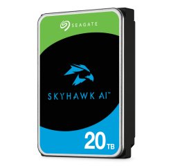 Seagate SkyHawk AI ST20000VE004 disque dur 20 To 7200 tr/min 512 Mo 3.5" Série ATA III