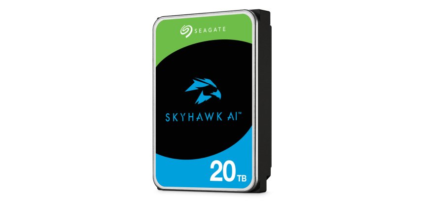Seagate SkyHawk AI ST20000VE004 disque dur 20 To 7200 tr/min 512 Mo 3.5" Série ATA III