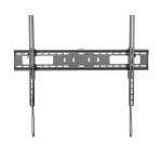 StarTech.com Support Mural TV pour Écran VESA 60-100 pouces (75kg) - Support Mural TV Universel Inclinable et Robuste - Support de Montage Ajustable pour Grands Écrans Plats - Profil Bas