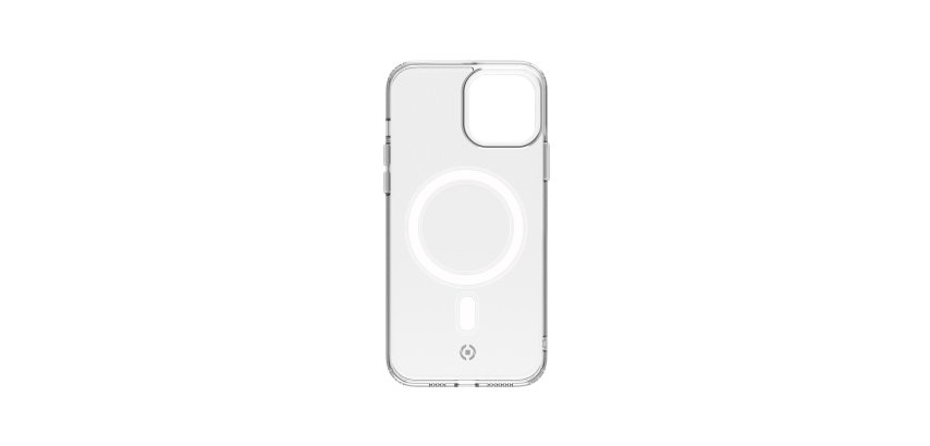 Celly GELSKINMAG iPhone 13 custodia per cellulare 15,5 cm (6.1") Cover Trasparente, Bianco