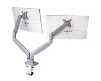 Bras articule kensington smartfit pour deux ecrans     supporte 11kg maximum/bras