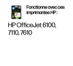 HP 933XL - à rendement élevé - magenta - original - cartouche d'encre