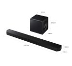 Samsung Soundbar HW-Q800F/ZF, Audio 5.1.2 canali, Wireless Dolby Atmos, 2025