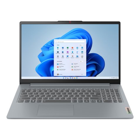 Lenovo IdeaPad Slim 3 15AMN8 AMD Ryzen™ 5 7520U Computer portatile 39,6 cm (15.6") Full HD 16 GB LPDDR5-SDRAM 512 GB SSD Wi-Fi 6 (802.11ax) Windows 11 Home Italiano Grigio