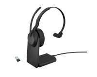 Jabra Evolve2 55 Auriculares Inalámbrico y alámbrico Diadema Oficina/Centro de llamadas Bluetooth Base de carga Negro