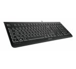 CHERRY KC 1000 teclado Hogar / Oficina USB QWERTY Portugués Negro