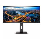 Philips B Line 346B1C/00 écran plat de PC 86,4 cm (34") 3440 x 1440 pixels Quad HD LCD Noir