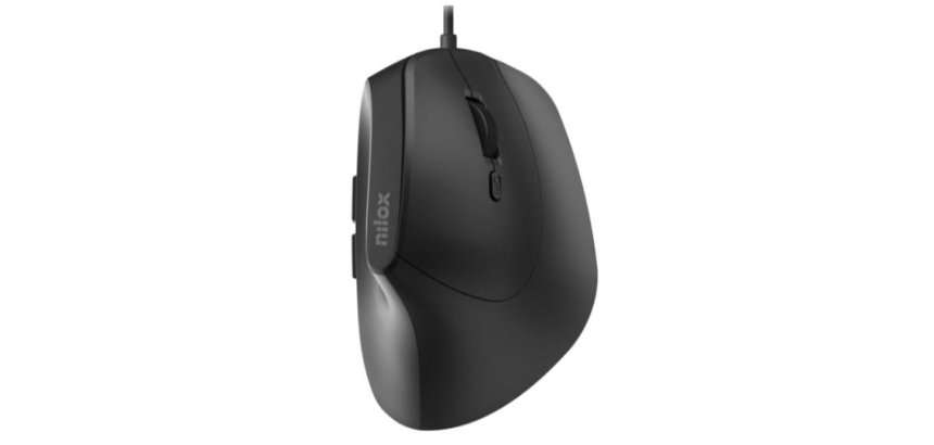 Nilox MOUSB3013 mouse Ufficio USB tipo A Ottico 3600 DPI