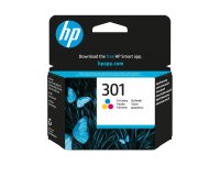 HP 301 cartouche d'encre trois couleurs authentique