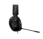 Acer Predator Galea 365 Gaming Headset with Control Box, 7.1 Surround Sound, Detachable Omnidirectional Mic, Ergonomic Ear Cups, Adjustable Headband, Black