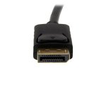 StarTech.com 1,8m DisplayPort naar VGA Kabel, Actieve DisplayPort naar VGA Adapter Kabel, 1080p Video, DP naar VGA Monitor Kabel, DP 1.2 naar VGA Converter, Vergrendelbare DP Connector