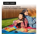 Sony SRS-XB100 - Speaker Wireless Bluetooth, portatile, leggero, compatto, da esterno, da viaggio, resistente IP67 impermeabile e antipolvere, batteria da 16 ore, cinturino versatile, chiamate in vivavoce – Arancio