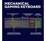 Trust GXT 871 Zora keyboard Gaming USB Italian Black