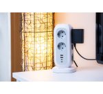 Verbatim 49547 base múltiple 11 salidas AC Interior Blanco