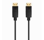 AISENS Cable DISPLAYPORT V1.2 CCS 4K@60Hz, DP/M-DP/M, Negro, 2.0m
