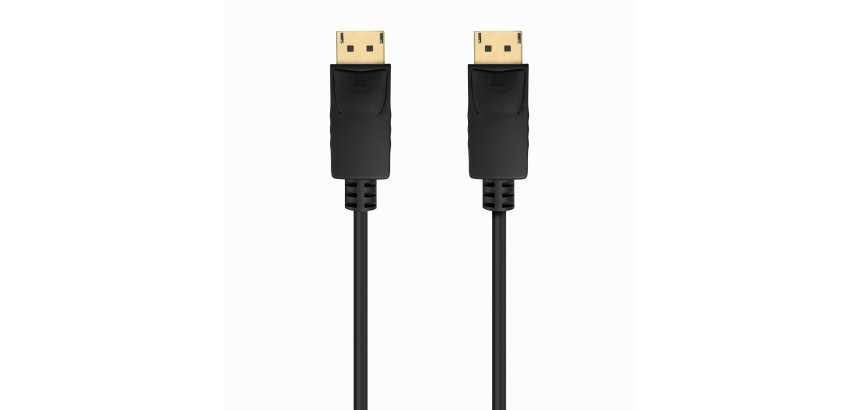 AISENS Cable DISPLAYPORT V1.2 CCS 4K@60Hz, DP/M-DP/M, Negro, 2.0m