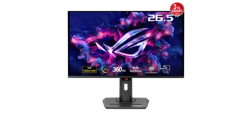 ASUS ROG Strix OLED XG27ACDNG pantalla para PC 67,3 cm (26.5") 2560 x 1440 Pixeles Quad HD QD-OLED Negro