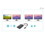 i-tec USB-C Dual 4K/60Hz (single 8K/30Hz) HDMI Video Adapter