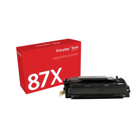 Everyday El tóner ™ Negro de Xerox es compatible con HP 87X (CF287X/ CRG-041H), High capacity