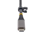 StarTech.com Station d'Accueil USB C, Double HDMI 4K 60Hz Compatible avec Macbook Pro (M1/M2/M3/M4) et Windows, Hub USB-A/USB-C 10Gbps, 100W Power Delivery, GbE, SD, Câble 56cm