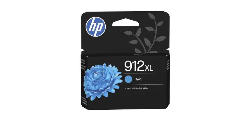 HP Cartuccia di inchiostro ciano originale 912XL ad alta capacità