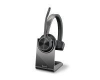 HP Poly Voyager 4310 UC mono headset + BT700 USB-A-adapter + oplaadstandaard