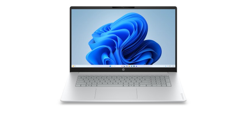 HP OmniBook 3 Laptop 17-dp0056nfx AMD Ryzen™ 5 40 Ordinateur portable 43,9 cm (17.3") Full HD 8 Go LPDDR5-SDRAM 512 Go SSD Wi-Fi 6 (802.11ax) Windows 11 Home Gris, Argent