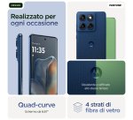 Motorola edge 60 con Moto AI (8/256GB, Fotocamera 50+50+10MP, selfie 50MP, Display 6.67" pOLED 120Hz, MediaTek Dimensity 24M, batteria 5200mAh, ricarica 68W, Android 15), PANTONE Gibraltar Sea