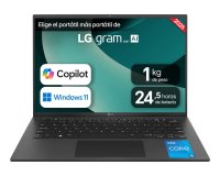 LG 14Z90RU-G.AP55B ordenador portatil Intel® Core™ i5 i5-1334U Portátil 35,6 cm (14") WUXGA 16 GB LPDDR4x-SDRAM 512 GB SSD Wi-Fi 6E (802.11ax) Windows 11 Pro Inglés Negro