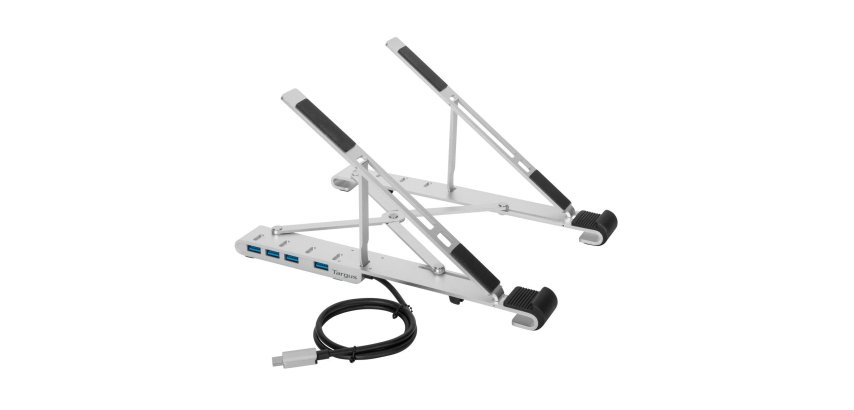 Targus AWU100205GL Support de livres Supports de Laptop Argent 39,6 cm (15.6")