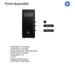 HP E26GCET PC/stazione di lavoro 265 32 GB DDR5-SDRAM 1 TB SSD Windows 11 Pro Tower AI Workstation, AI PC Nero