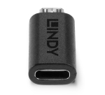 Lindy 41903 adattatore per inversione del genere dei cavi USB Type C USB Type Micro-B Nero