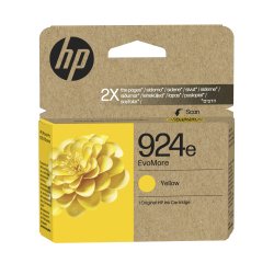 HP 924e EvoMore Yellow Original Ink Cartridge
