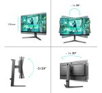 Philips Evnia 3000 25M2N3200U/00 écran plat de PC 62,2 cm (24.5") 1920 x 1080 pixels Full HD LCD Noir